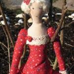 Cloth doll Tilda Agatha